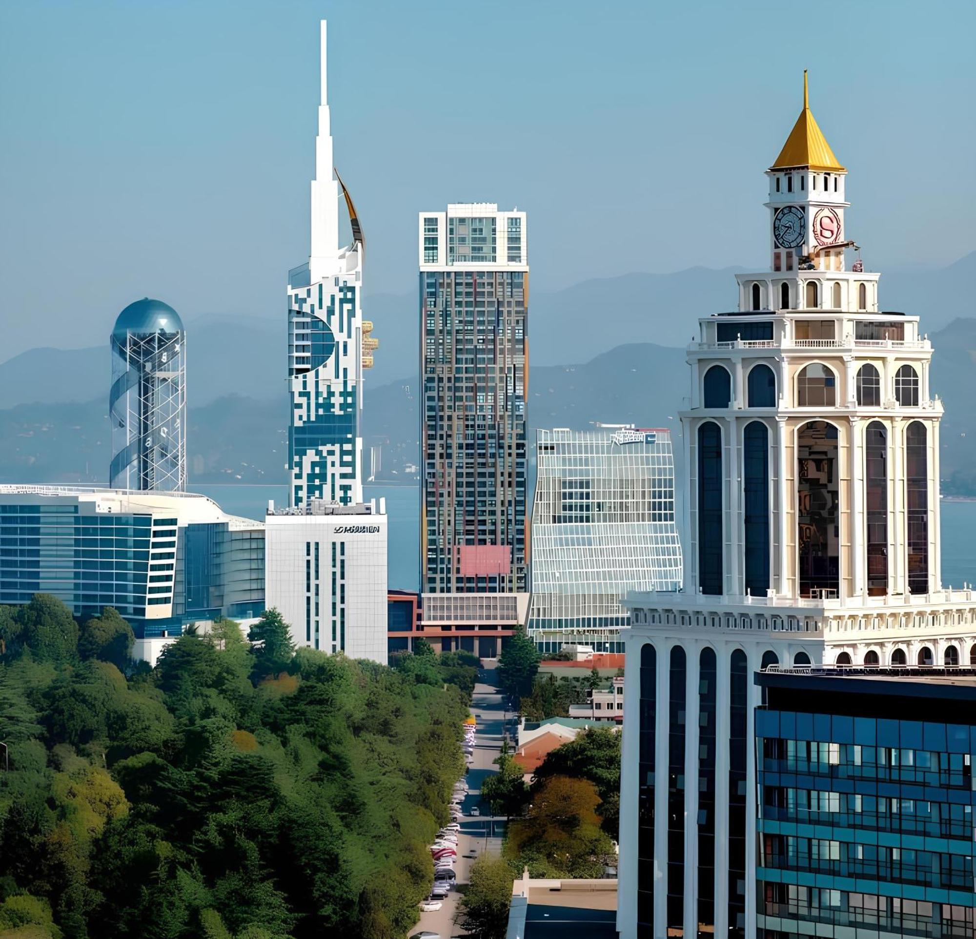 Апартаменты Orbi City Black Sea View Батуми Экстерьер фото